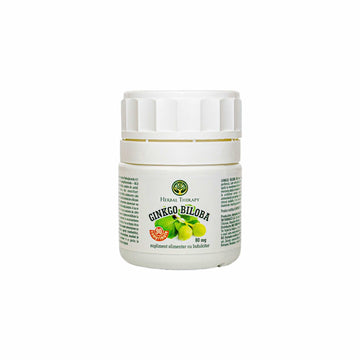 Ginkgo Biloba 80 mg - Susține memoria și concentrarea, 90 comprimate