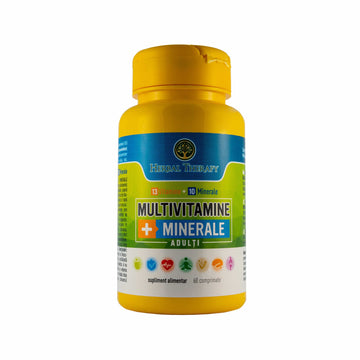 Multivitamine + Minerale pentru Adulți, 60 comprimate