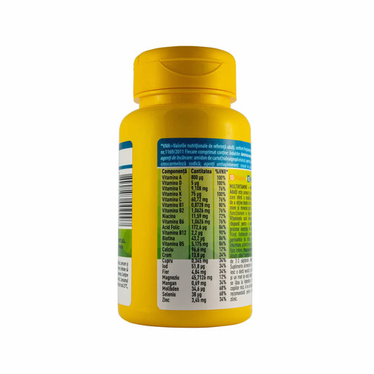 Multivitamine + Minerale pentru Adulți, 60 comprimate