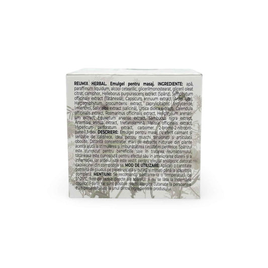 Reumix Emulgel - Cremă Împotriva Durerilor Reumatice și de Spate, 300 ml
