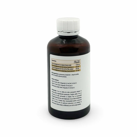 Sirop cu extract de iederă – Imuno Iederă, supliment alimentar, 200 ml