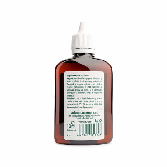 Ulei de Parafină pentru Îngroșarea Părului, Genelor și Sprâncenelor