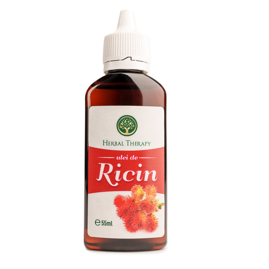 Ulei de Ricin - Îngrijire naturală pentru păr, piele și unghii, 55 ml
