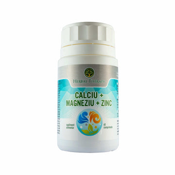 Calciu + Magneziu + Zinc, 60 comprimate