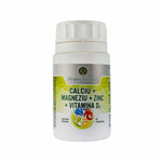 Calciu + Magneziu + Zinc + Vitamina D3 - Prevenirea oboselii și îmbunătățirea energiei, 60 comprimate