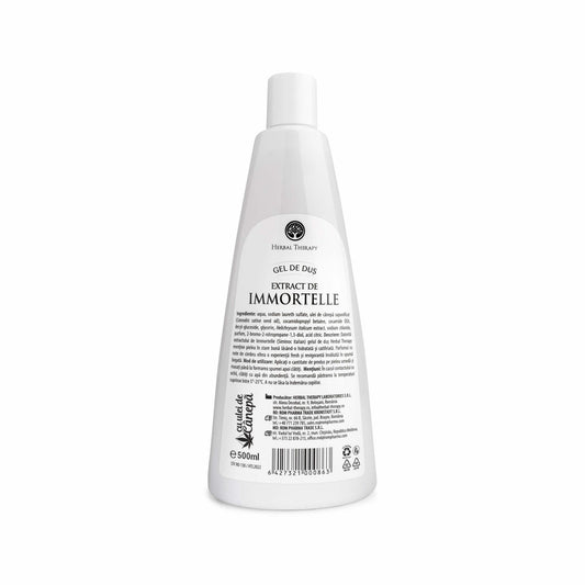 Gel de Dus cu Extract de Immortelle și Ulei de Cânepă, 500 ml