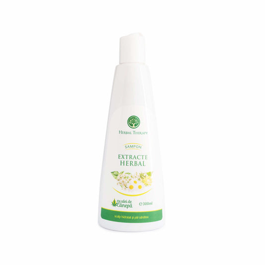 Intense Hydration Shampoo, Dry Hair - Herbal Extracts and Hemp Oil, 300 ml