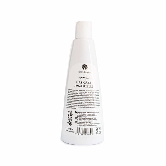 Oily Hair Shampoo, Anti-Dandruff - Nettle Extract, Immortelle and Hemp Oil, 300 ml