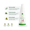 Șampon Stimulează Creșterea Părului - Extract de Salvie, Ulei de Eucalipt și Ulei de Cânepă