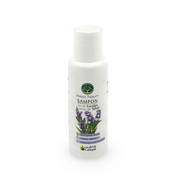 Șampon Stimulare și Regenerare - Extract de Salvie, Ulei de Eucalipt și Ulei de Cânepă, 100 ml