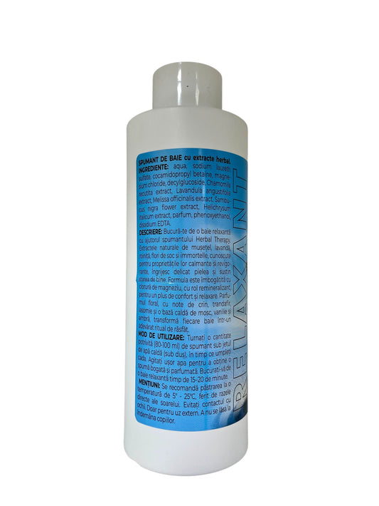 Relaxing Bath Foam with Herbal Extracts, 1000 ml