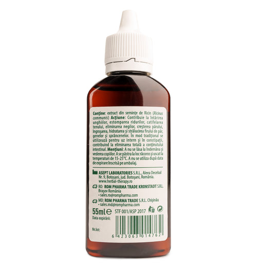 Castor Oil - Natural care for hair, skin and nails, 55 ml