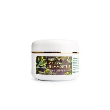 Anti-Wrinkle Ointment - Skin Rejuvenation and Elasticity with Melissa and Immortelle, 50 ml