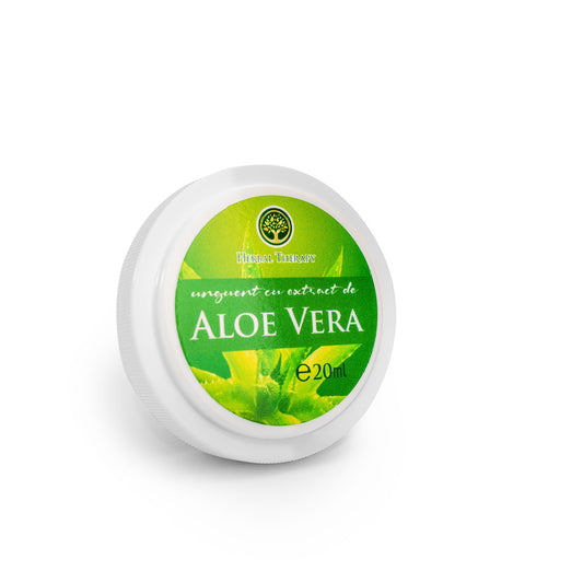 Unguent cu Extract de Aloe Vera - Regenerare și Vindecare a Rănilor și Tăieturilor Minore, 20 ml