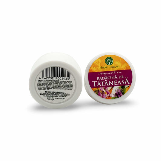 Unguent cu Rădăcină de Tătăneasă - Regenerare Rapidă Vânătăi și Entorse, 20 ml