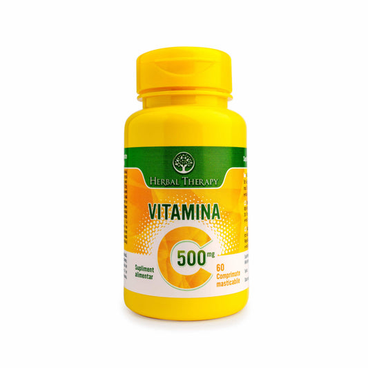 Vitamin C, 500 mg - Cold Symptoms Relief, 60 Chewable Tablets