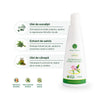 Șampon Stimulează Creșterea Părului - Extract de Salvie, Ulei de Eucalipt și Ulei de Cânepă